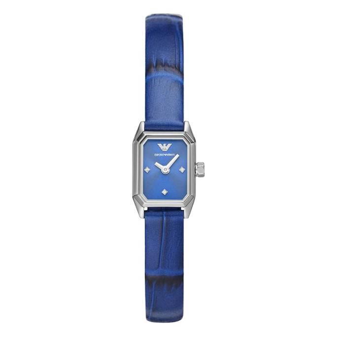 Jam Tangan Wanita Emporio Armani AR11346 Ladies Blue Dial Blue Leathe barang ada