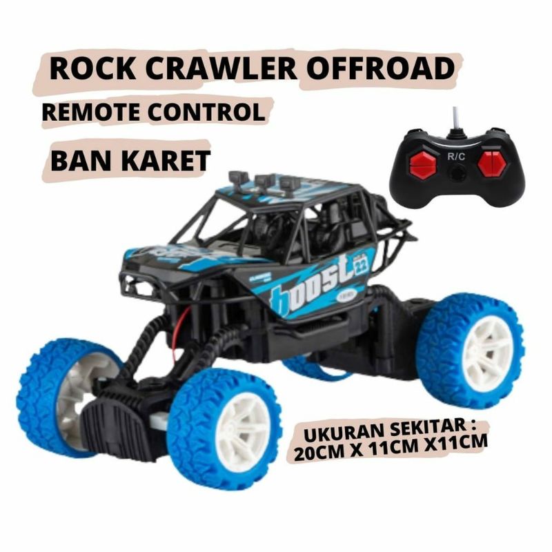 Mainan Anak Mobil Remot Control RC Monster Charger Cross Country Skala
