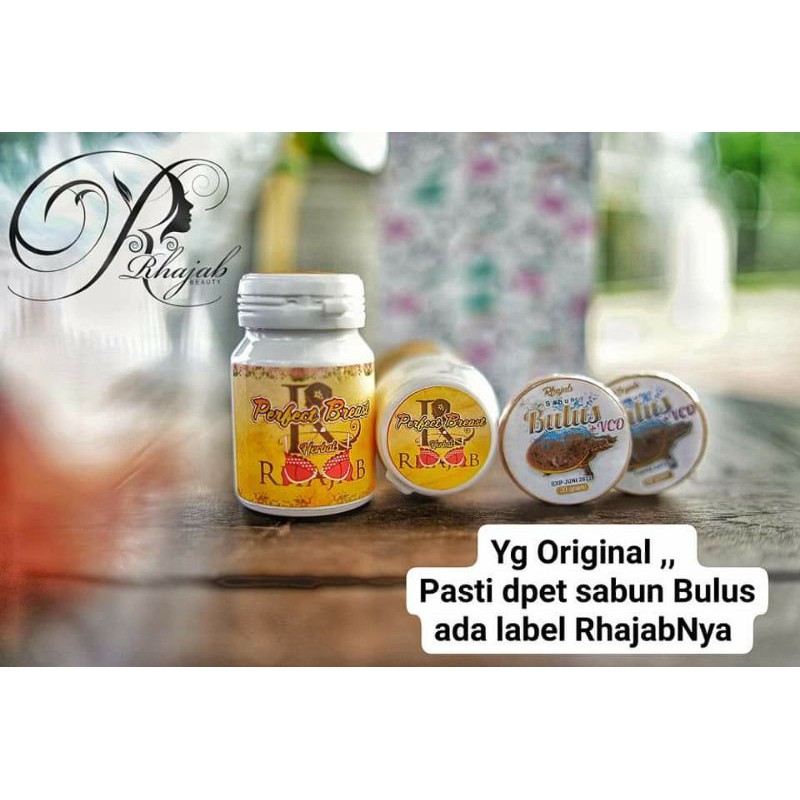 PERFECT BREAST/ PEMBESAR PAYUDARA / RHAJAB / PIL TETEK / ORIGINAL 10000%