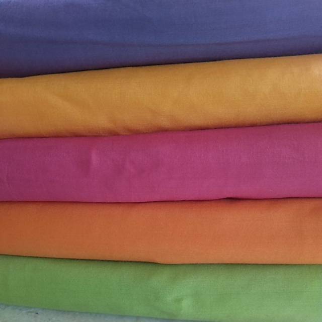 Kain Rayon Warna Polos | Shopee Indonesia