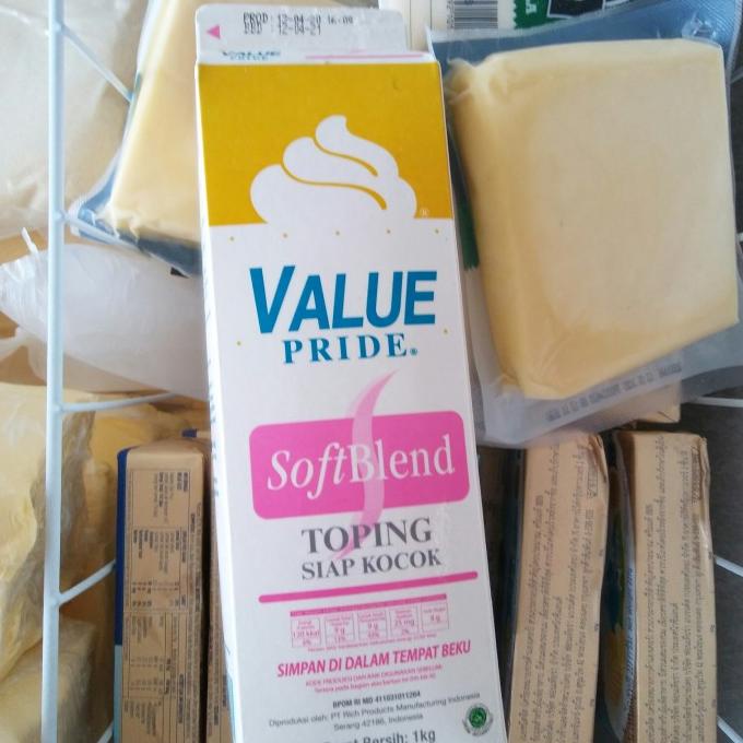 

(BISA COD) whipcream value pride softblend 1liter
