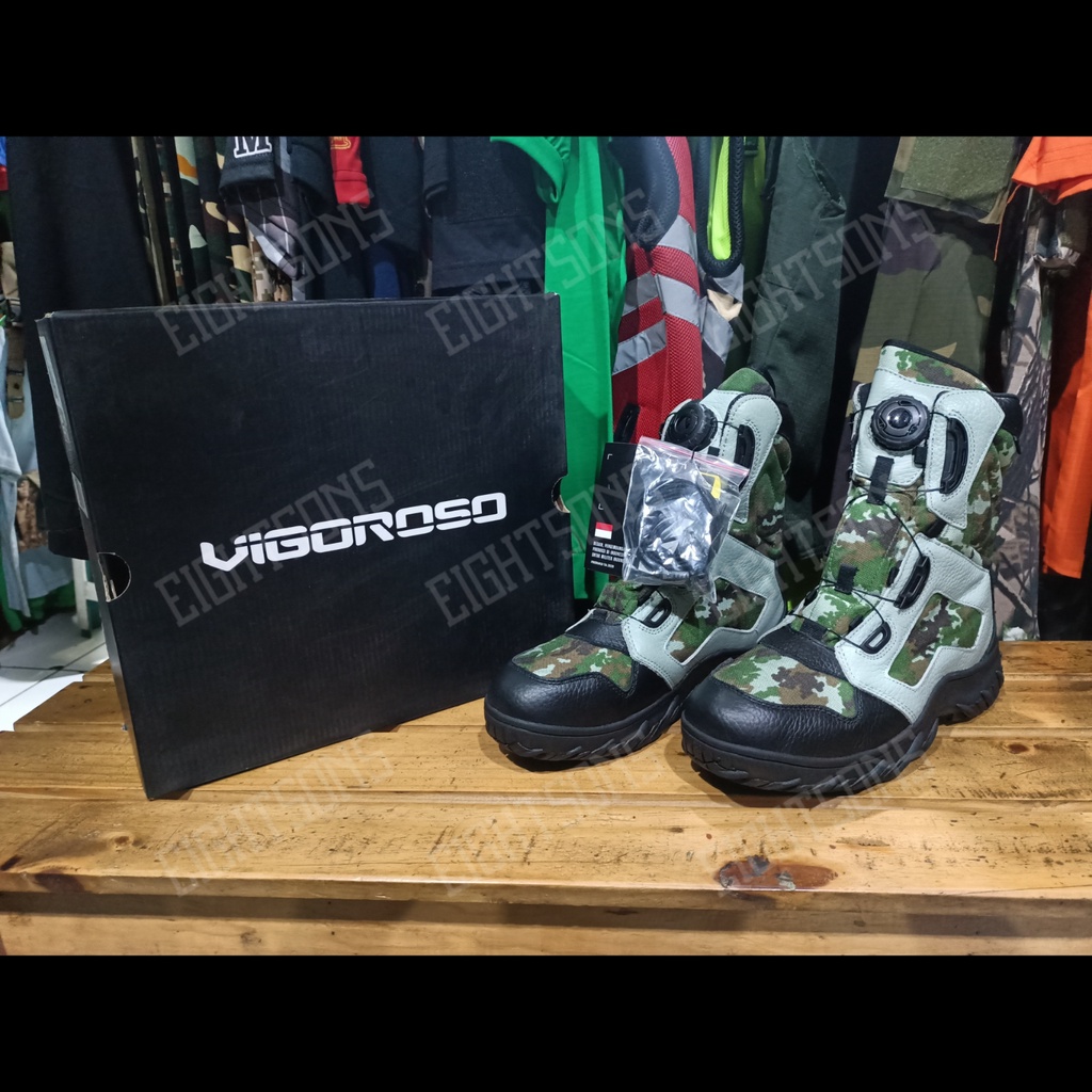 ORIGINAL SEPATU PDL KOSTRAD JATAH TNI VIGOROSO SEPATU PDL BOOTS VIGOROSO JATAH TNI