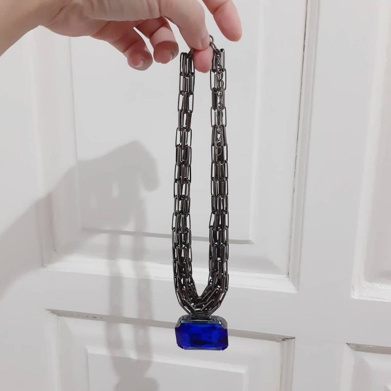KALUNG WANITA RANTAI BESAR BLUE(BB)