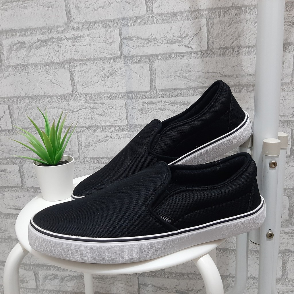 Black white Sepatu Vans_Slip On Checkerboard sepatu Pria Wanita kerja kuliah Termurah traveling