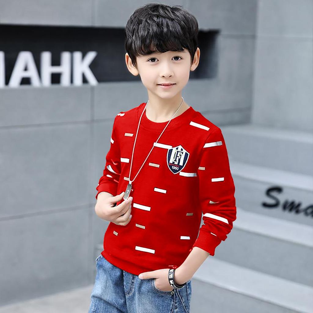 BS//COD//BAJU KIDS EVANO KAOS ANAK LAKI LAKI//lengan panjang fashion kids good quality