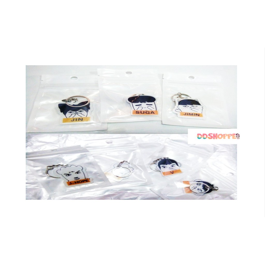 GANTUNGAN KUNCI/GANCI BTS HIP HOP MONSTER