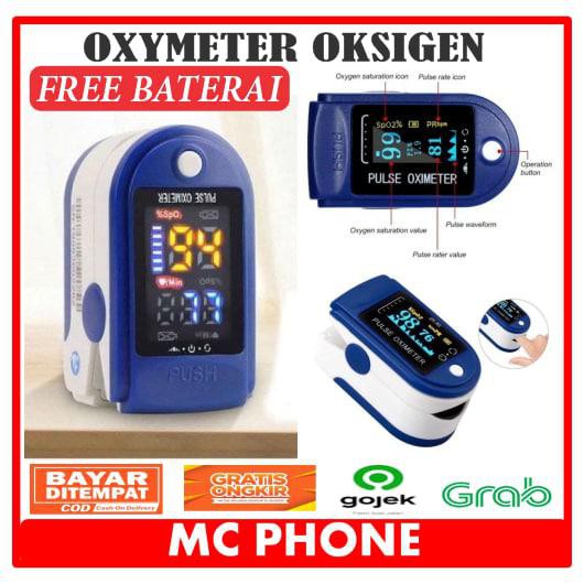 Fingertip Pulse Oximeter oxymeter LK-87 Alat Ukur Kadar Oksigen Detak Jantung