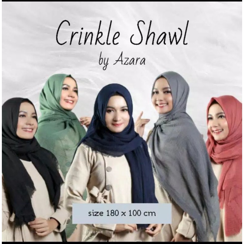 #PASMINA CRINKLE  SHAWL#PASMINA CRINGKLE LAVANYA#PASMINA CRINGKLE AZARA RAWIS ORI