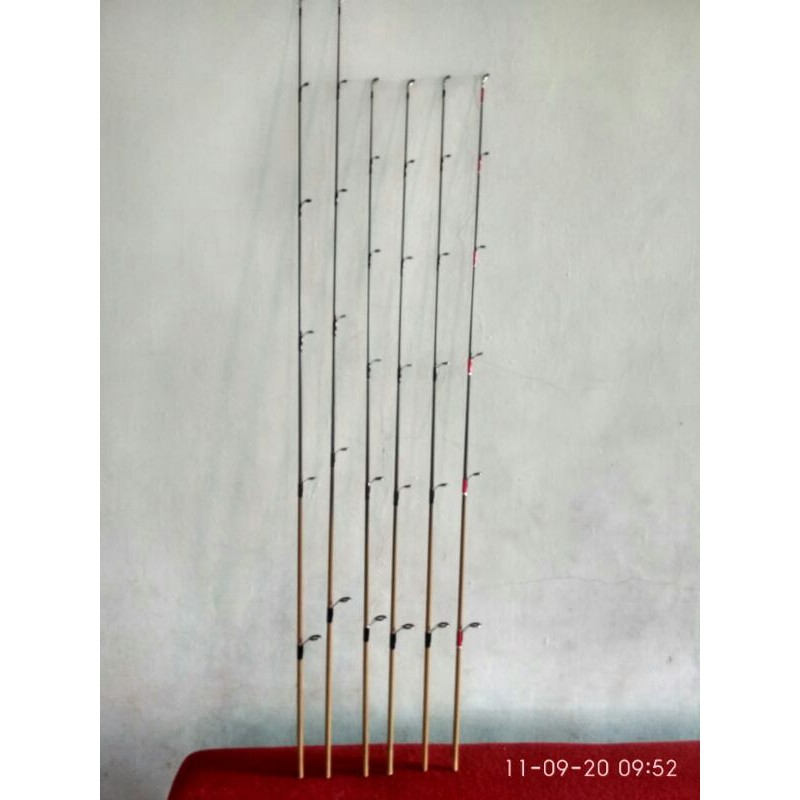 Ujung Joran Sutet 90cm,100cm dan 120cm/150cm/lilitan HITAM