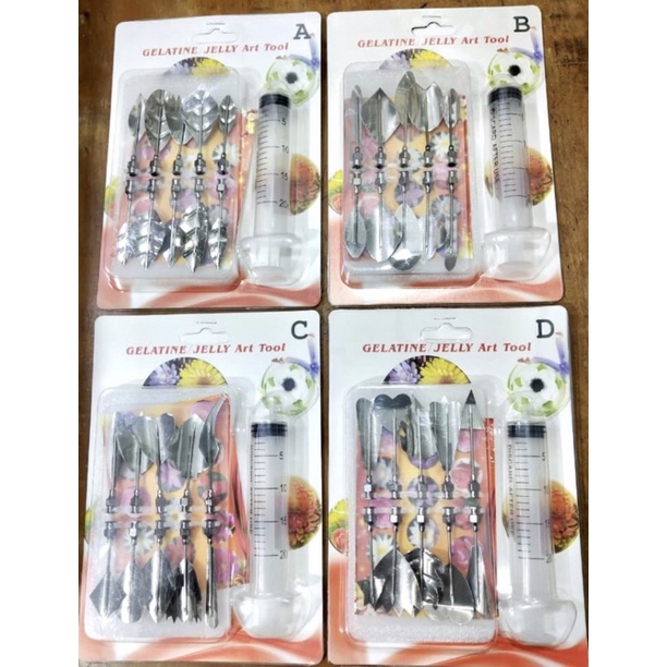 Suntikan Puding Art / Gelatine Jelly Art Tool