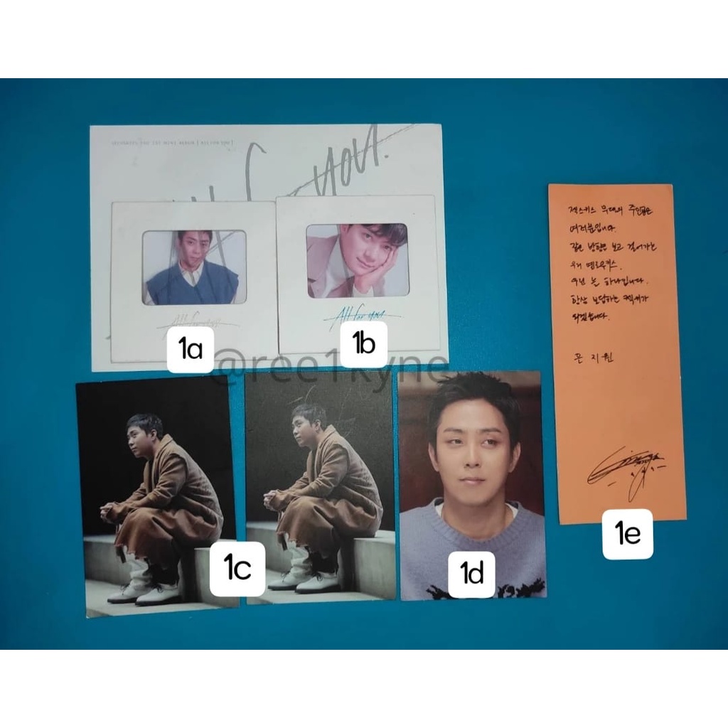 SECHSKIES POSTCARD PC EUN JIWON