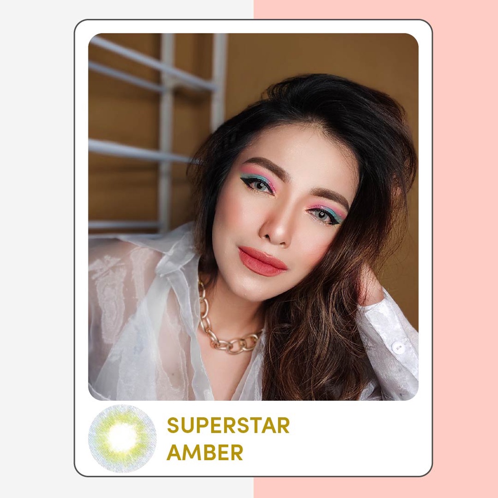 Superstar Amber lensa warna softlens premium