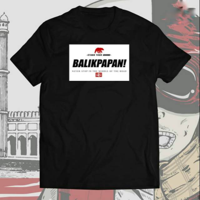Tshirt Baju Kaos Persiba Balikpapan Away Days Beruang Madu 1950 Kalimantan Balikpapanfans Ultras Shopee Indonesia