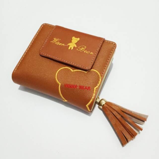 Hot promo dompet wanita / coklat muda