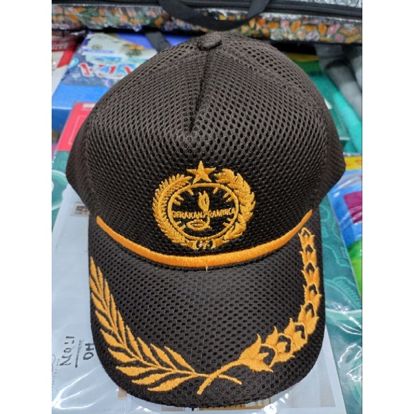Topi PRAMUKA PET PEMBINA Laki - Laki