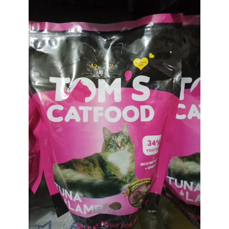 Toms Catfood Tuna Lamb 500gr Makanan Kucing Repack Murah