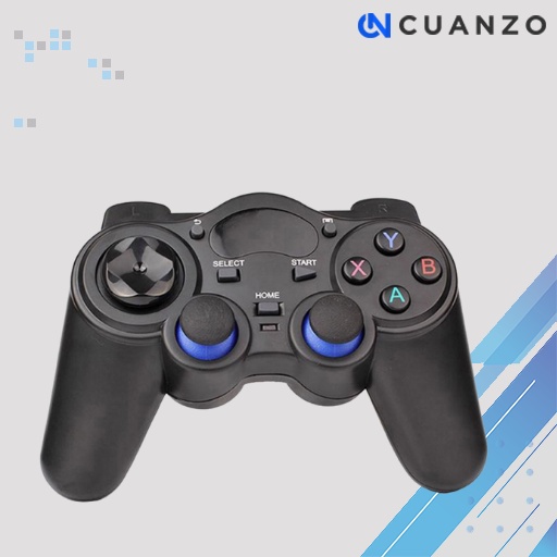 Gamepad Wireless 2.4GHz untuk Smart TV Box  / Joystick Laptop Pc Double Tv Box Hp Android / Gamepad Pc Android Usb Wireless Untuk Smartphone Android iPhone Smart Tv Controller / Stik game Laptop Komputer Pro Gaming Double getar /GamePad Mobil Legend Murah