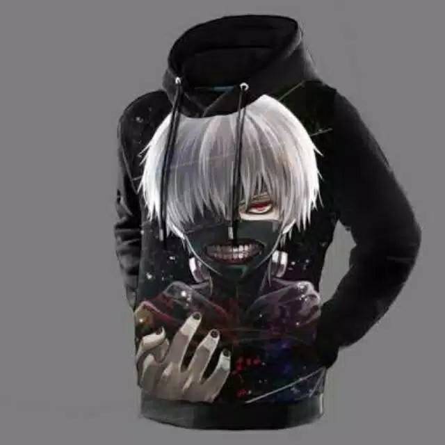 Kaneki tokyo ghoul TG fullprint sweater hoodie