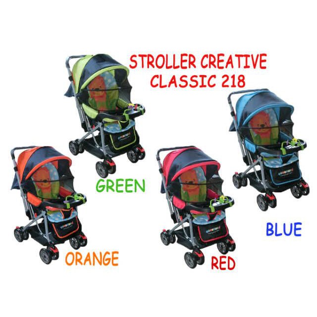 Baby Stroller Pliko Creative Classic 218