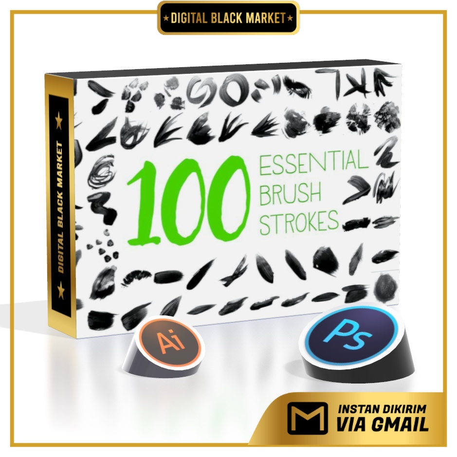 100 Essential Brush Strokes
