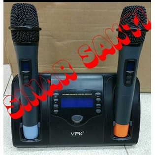 Mic Wireless VPK KTV 007 + Baterai Charger