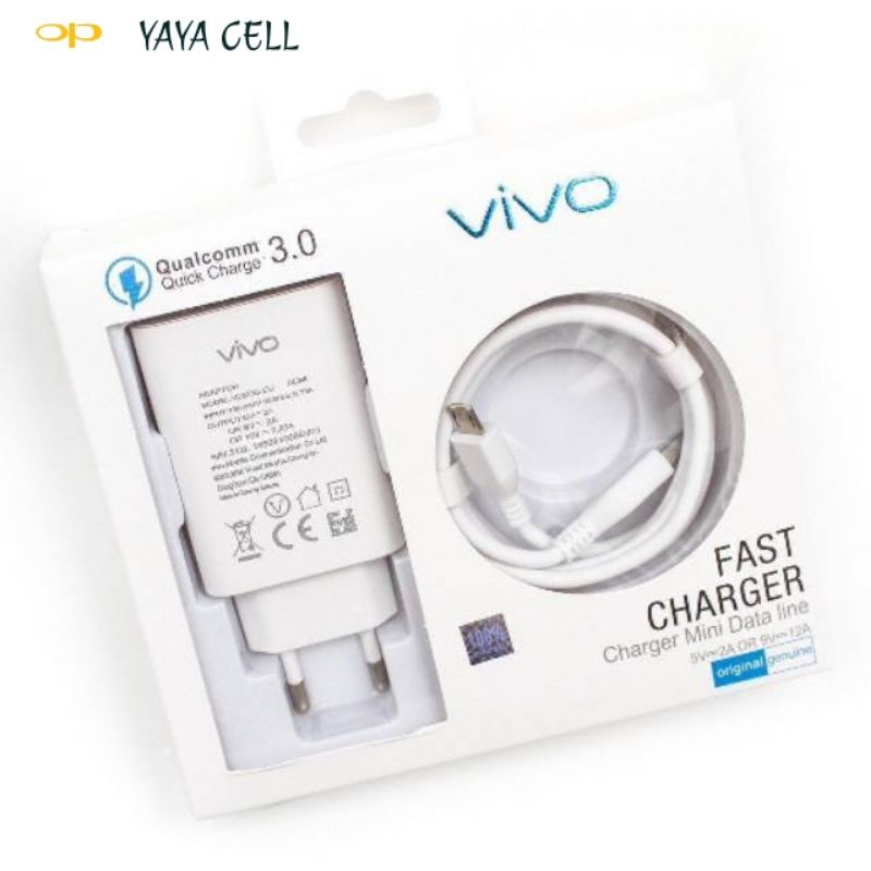 Charger Vivo Original Fast Charging 3.0A Type C