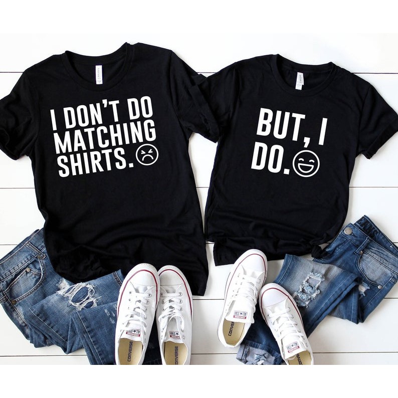 Zavyn Kaos Couple I Don't Do Couple Shirt