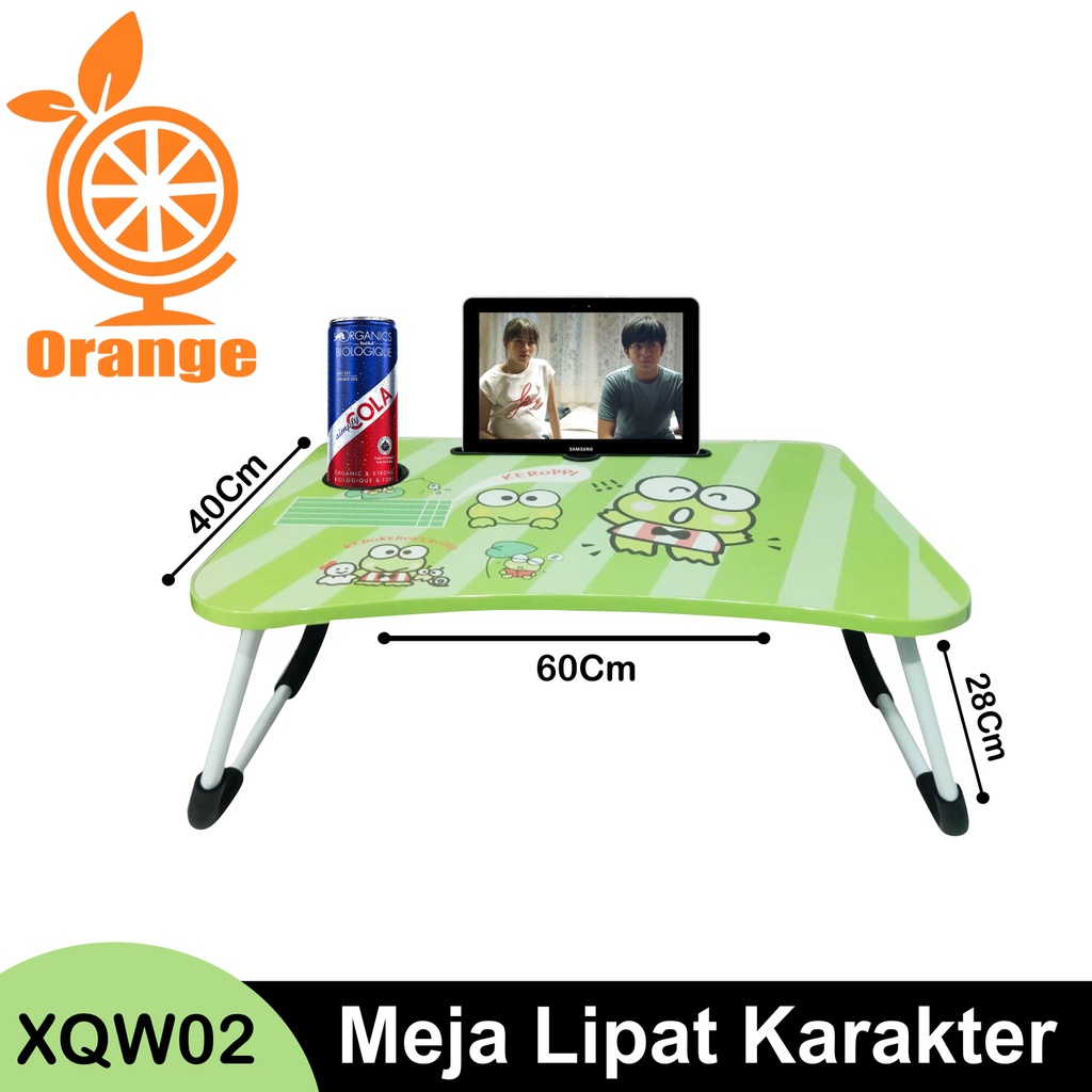 Meja Lipat Laptop Karakter Meja Belajar Anak Meja Portable Meja Lipat Serbaguna WFS