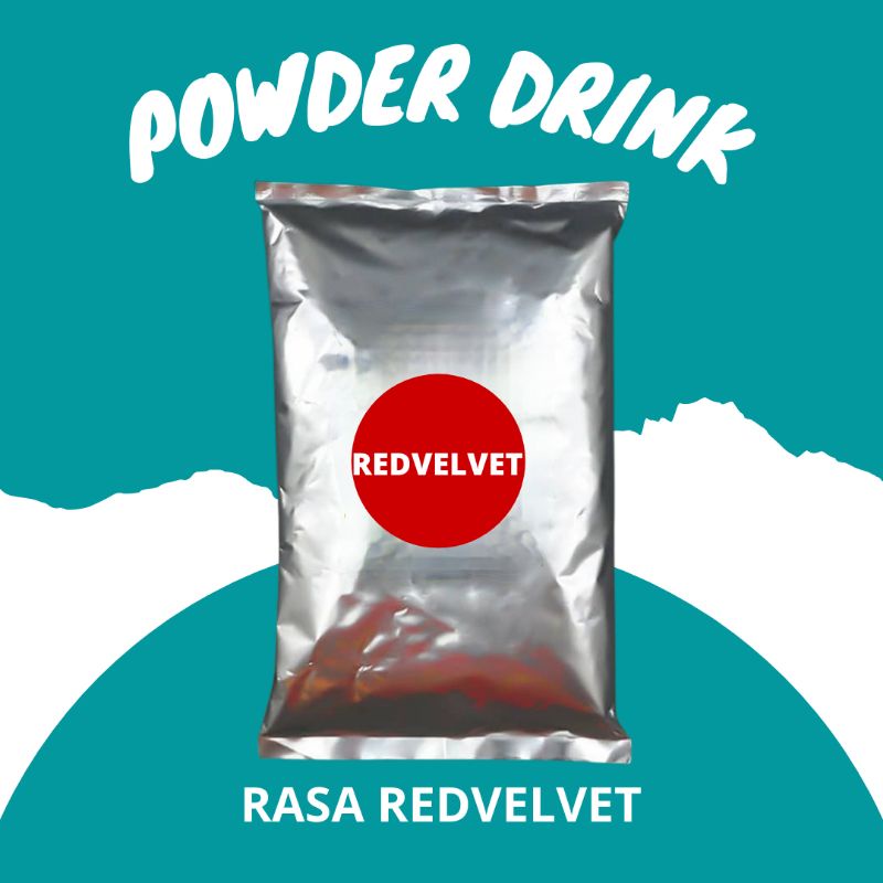

Bubuk Minuman Rasa Redvelvet Kemasan 1kg