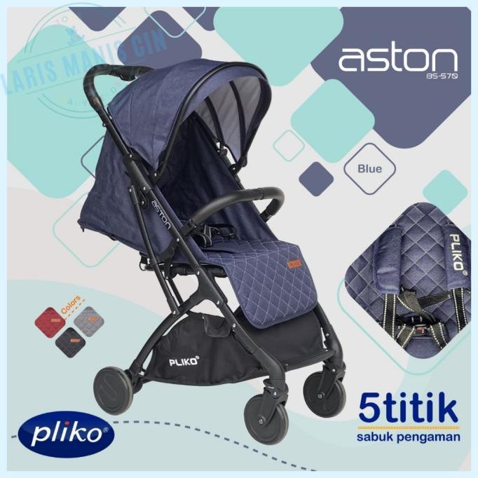 Stroller Pliko Aston Kereta Bayi Elsaokeriana