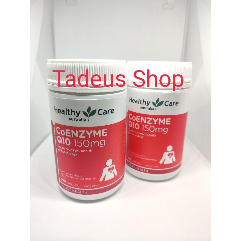 healthy care coq10 coenzyme q10 150mg 100 tablet vitamin jantung