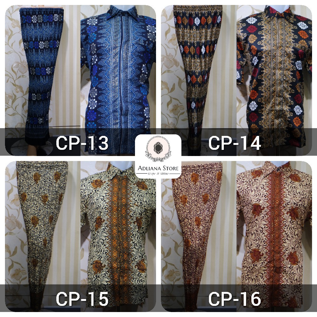 (COD)  Rok Plisket dan Kemeja Pria / Couple Plisket / Couple Batik / Batik Couple HANANIA KEBAYA COLLECTIONS