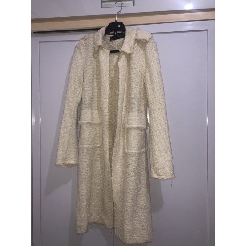 LONG COAT ZARA PRELOVED RAJUT ORIGINAL