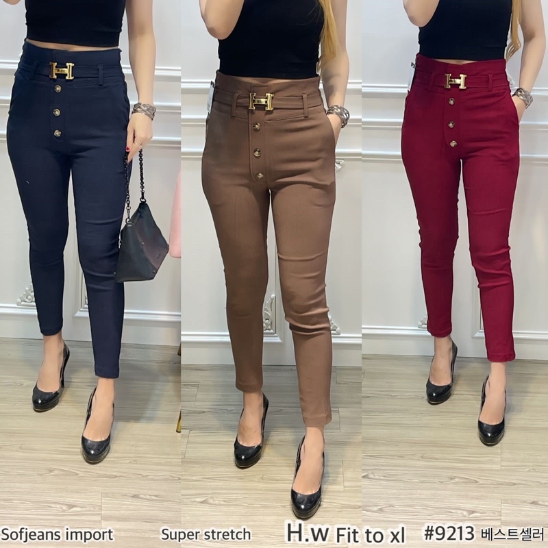 Celana Wanita Import SoftJeans strecth 9213 terlaris