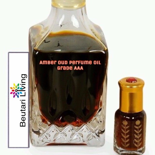 6ML Amber Oud Oriental Parfume Oil ( Parfum Arab Minyak Wangi Kasturi Gaharu )