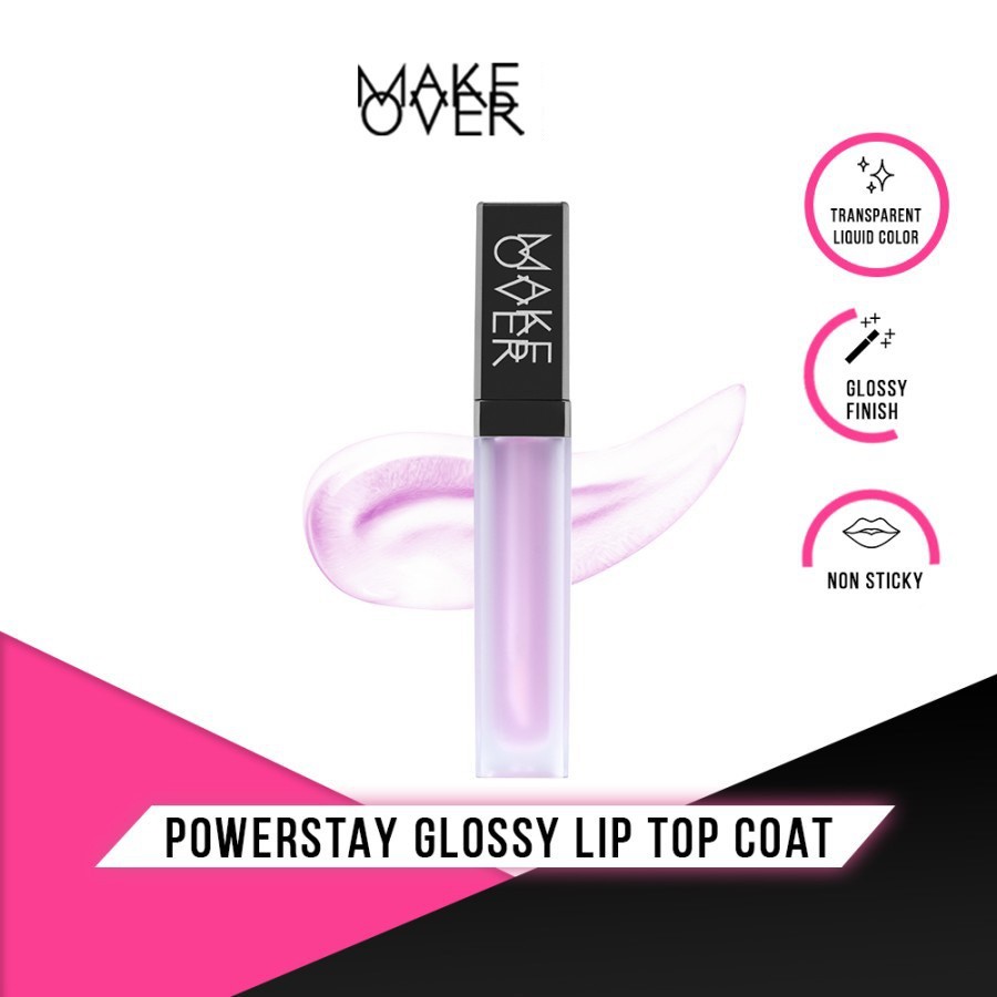 ★ BB ★ MAKE OVER Powerstay Glossy Lip Top Coat 6.2 g - Lip Gloss