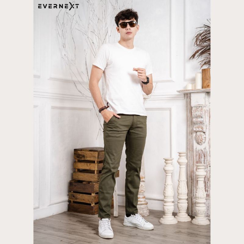 Promo Celana panjang slimfit kerja Chino big size 30 32 34 36 38 pria casual long pants Cino celana cinos cowok celana kuliah kerja kantoran Chinos pria laki laki celana santai panjang cinno pria