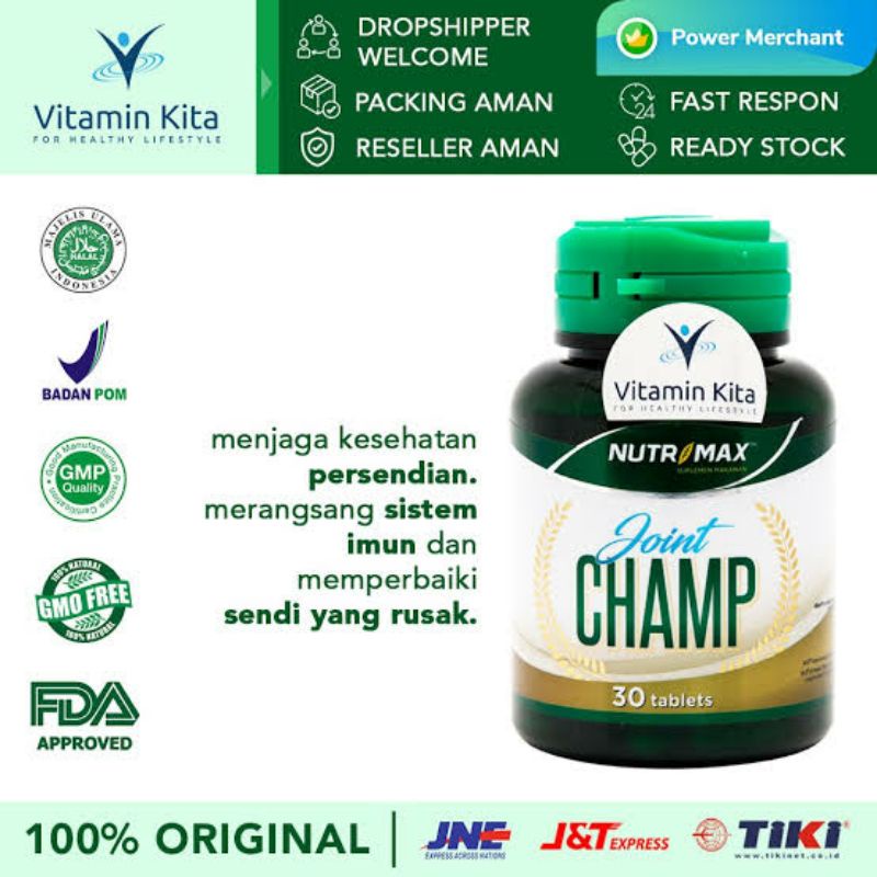 Nutrimax Joint Nutrition di ganti Nutrimax Joint Champ 30 Tablet

