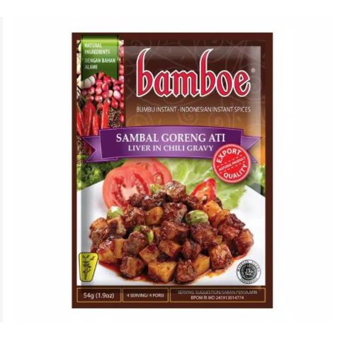 

Bamboe Bumbu Sambal Goreng Ati 54 gr