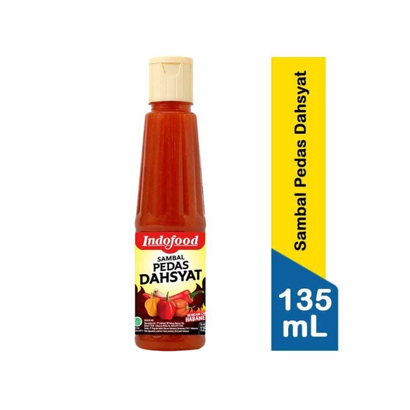 

Indofood Sambal Pedas Dahsyat 135Ml