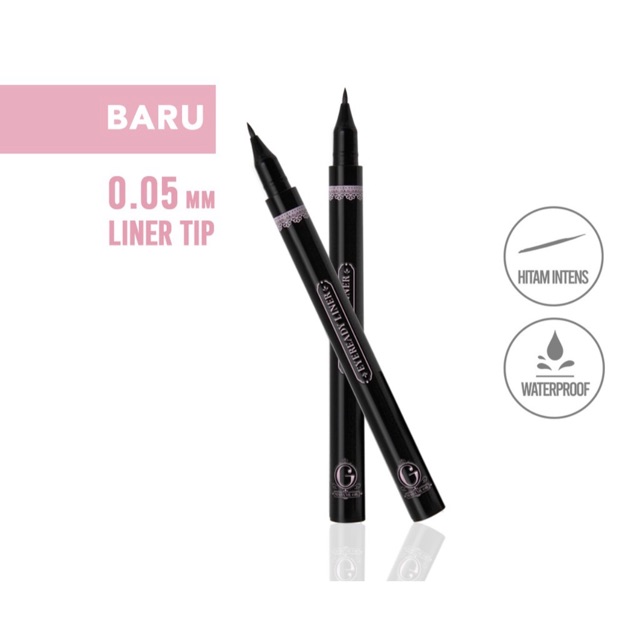 Madame Gie Eyeready Eyeliner Brush Besar