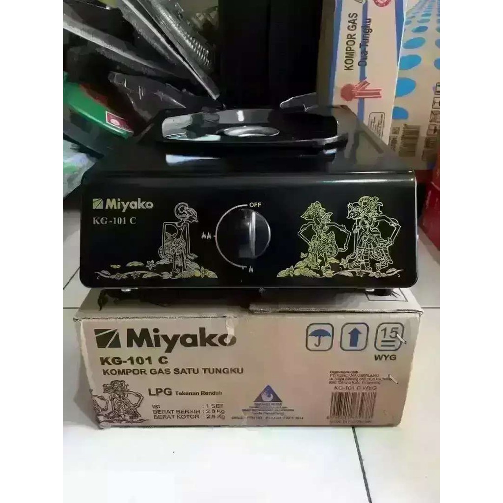 Kompor Gas Miyako KG 101 C Wayang