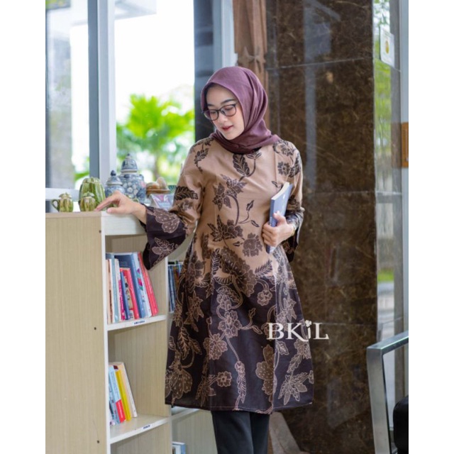 ATASAN TUNIK MODERN-ATASAN TUNIK BATIK-ATASAN BATIK CANTIK-TUNIK BATIK REMAJA-TUNIK BATIK KANTOR