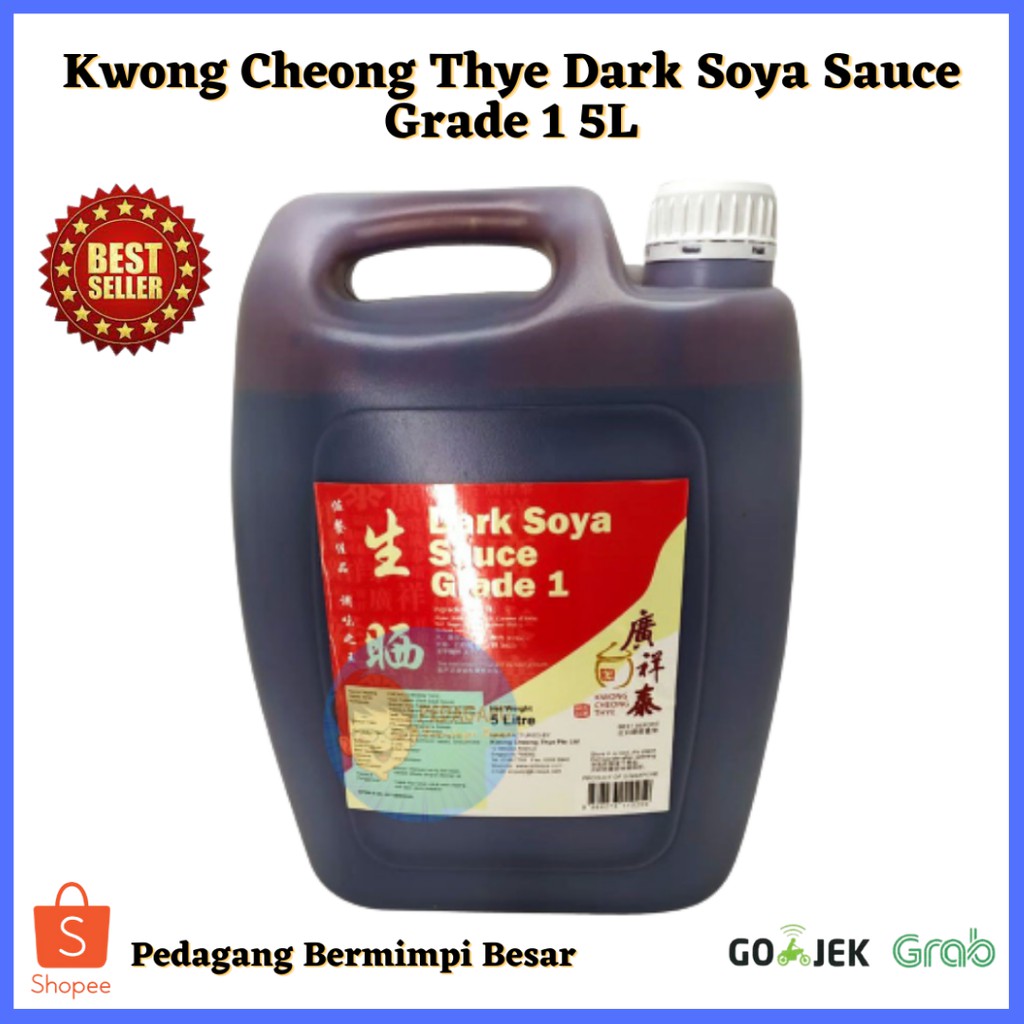 

Kwong Cheong Thye Dark Soya Sauce Grade 1 5L | Soy Sauce
