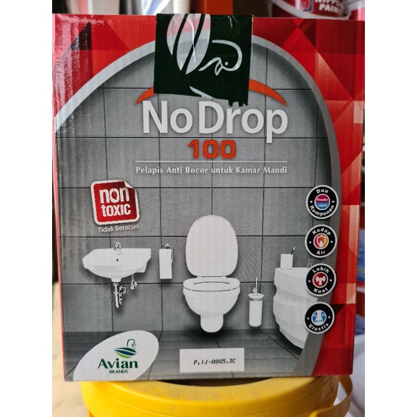 NO DROP 100 untuk dak dan kolam renang