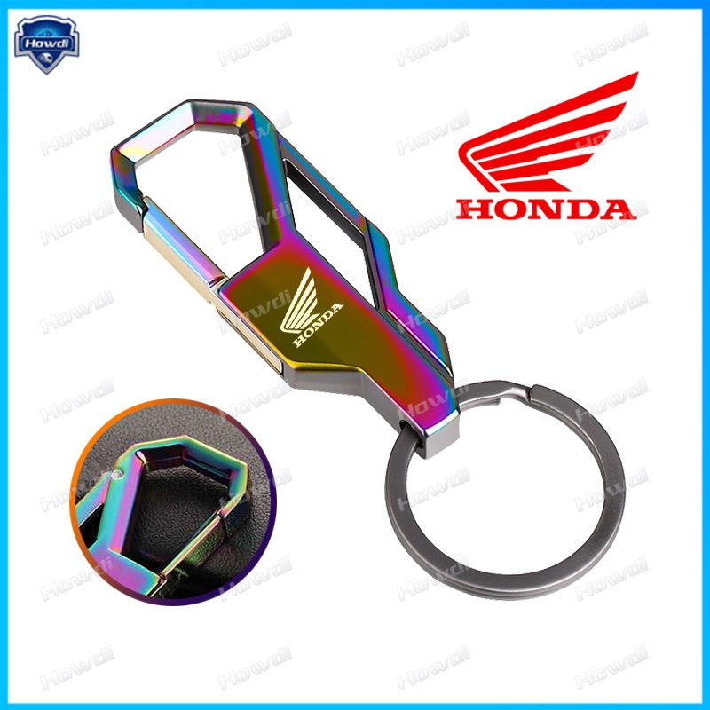 Gantungan Kunci Bahan Alloy Metal Dengan logo Untuk Honda Motor