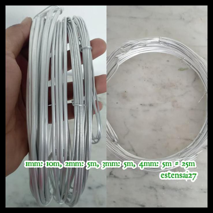 Promo Kawat Bonsai Eceran 1Mm: 10M, 2Mm: 5M, 3Mm: 5M, Dan 4Mm: 5M