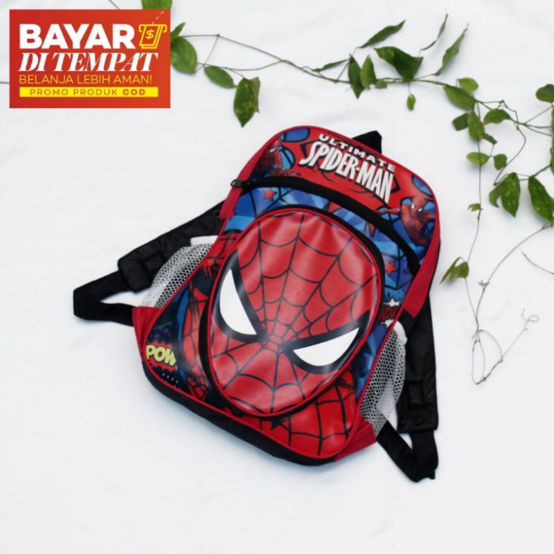 TAS ANAK BATMAN TAS SPIDERMAN KARAKTER ANAK SEKOLAH TK SD