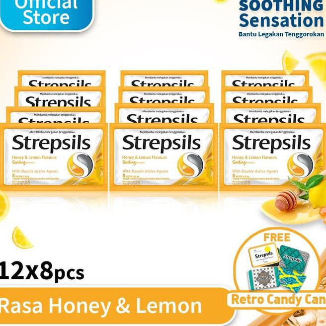 

Blp5 Strepsils Soothing 12X8 Free Kaleng Permen Strepsils Lmg7
