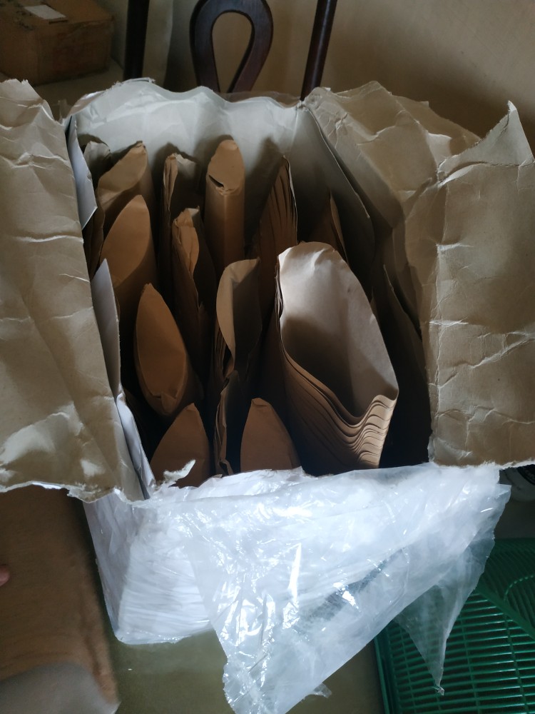 (isi 500 Pcs) Kertas Kantong Kentang Bahan Tebal